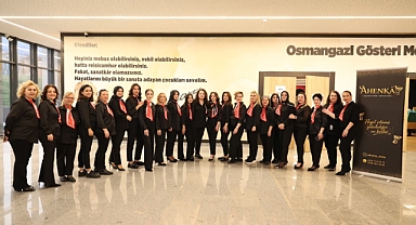 Osmangazi’de Kadınlardan Muhteşem Ritim Gösterisi