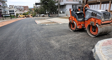 Osmangazi’den Hamitler’e 300 Tonluk Asfalt Desteği