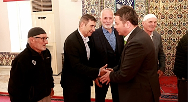 Başkan Erkan Aydın Vatandaşlarla Bayramlaştı