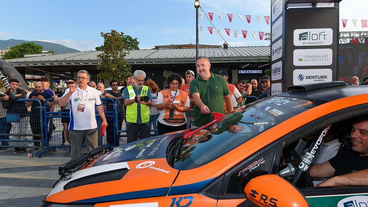 50. Yeşil Bursa Rallisi Osmangazi’den Start Aldı
