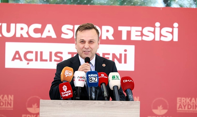Başkan Erkan Aydın Osmangazi'yi Spor Tesisleriyle Donatıyor