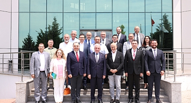 Başkan Şadi Özdemir sanayicilerle buluştu