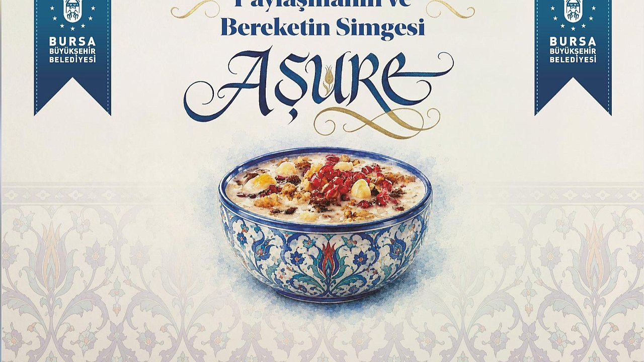 Bursa'da aşure kazanları birlik için kaynayacak