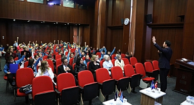 BUSKİ'den öğrencilere su bilinci