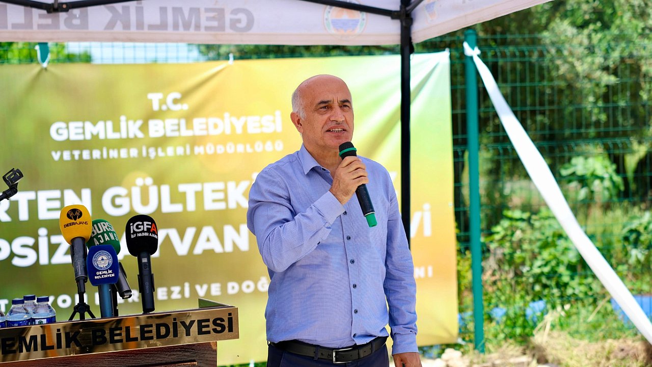 Gemlik’te Sahipsiz Hayvan Bakımevi ve Doğal Yaşam Alanı Törenle Açıldı