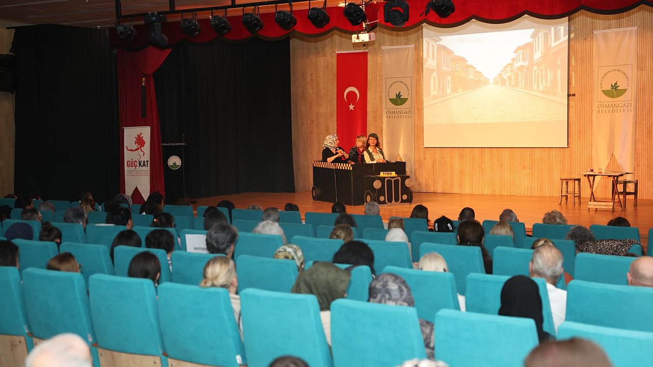 Kadının Gücü Osmangazi Sahnesinden Yükseldi