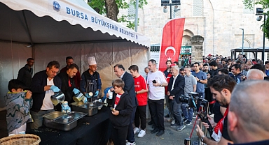 Milli maçta Bursa tek yürek oldu