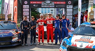 Osmangazi’de 50. Yeşil Bursa Rallisi Nefes Kesti