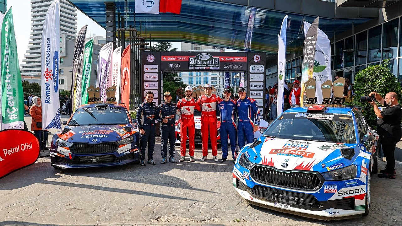 Osmangazi’de 50. Yeşil Bursa Rallisi Nefes Kesti