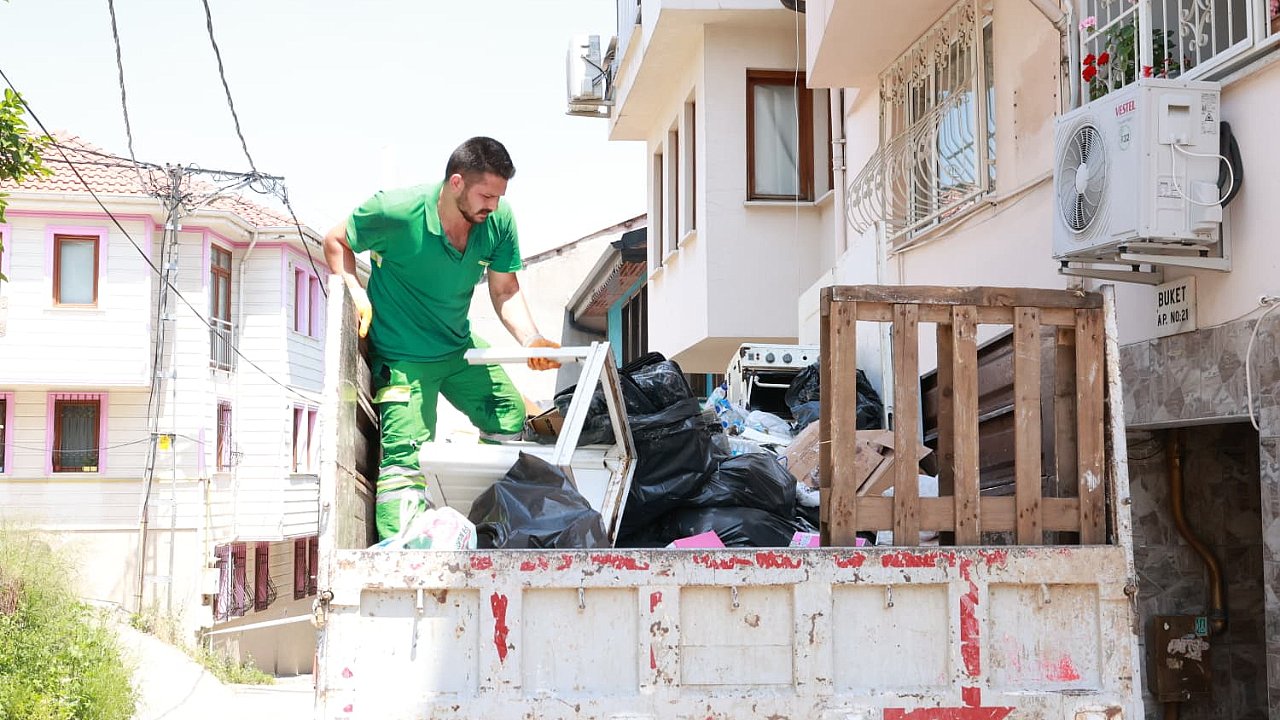 Osmangazi’de Çöp Ev Sorununa Anında Müdahale