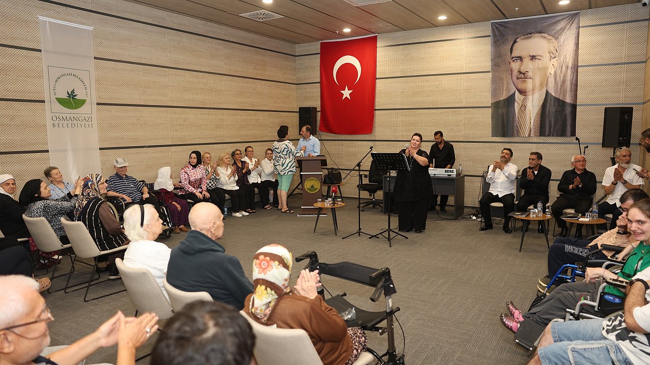 Osmangazi’de OBAM, BAREM ve ALBAM Üyelerine Moral Konseri