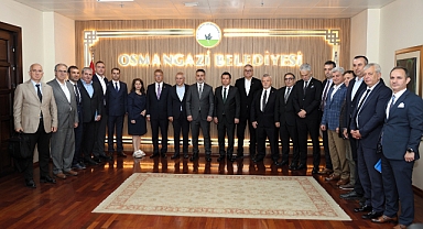 Osmangazi ve Büyükşehir’den Bursa İçin Ortak Akıl Buluşması