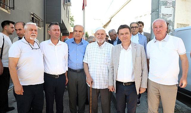Başkan Erkan Aydın Gülbahçe’de Vatandaşlarla Buluştu