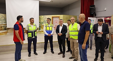 Başkan Vekili Biba, Şahin Başol'da çalışmaları inceledi