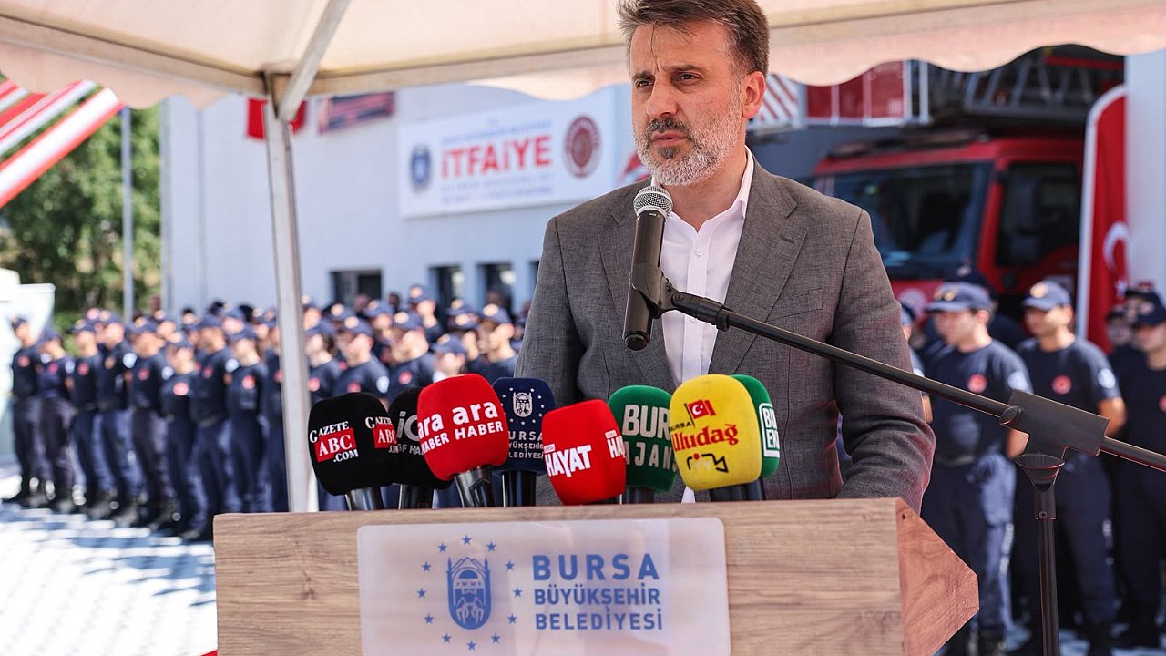 Büyükorhan’a tam donanımlı itfaiye binası