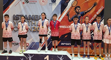 Büyükşehir Belediyesporlu Badmintonculardan 6 Madalya