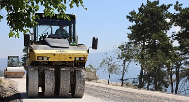 Büyükşehir, Osmangazi'nin Dağakça yolunu yeniledi