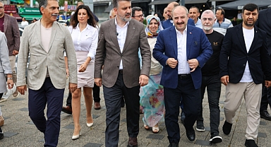 Gemlik'te aşureler Biba ve Varank'tan