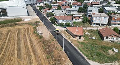 İnegöl'de Zambak Caddesi yenileniyor