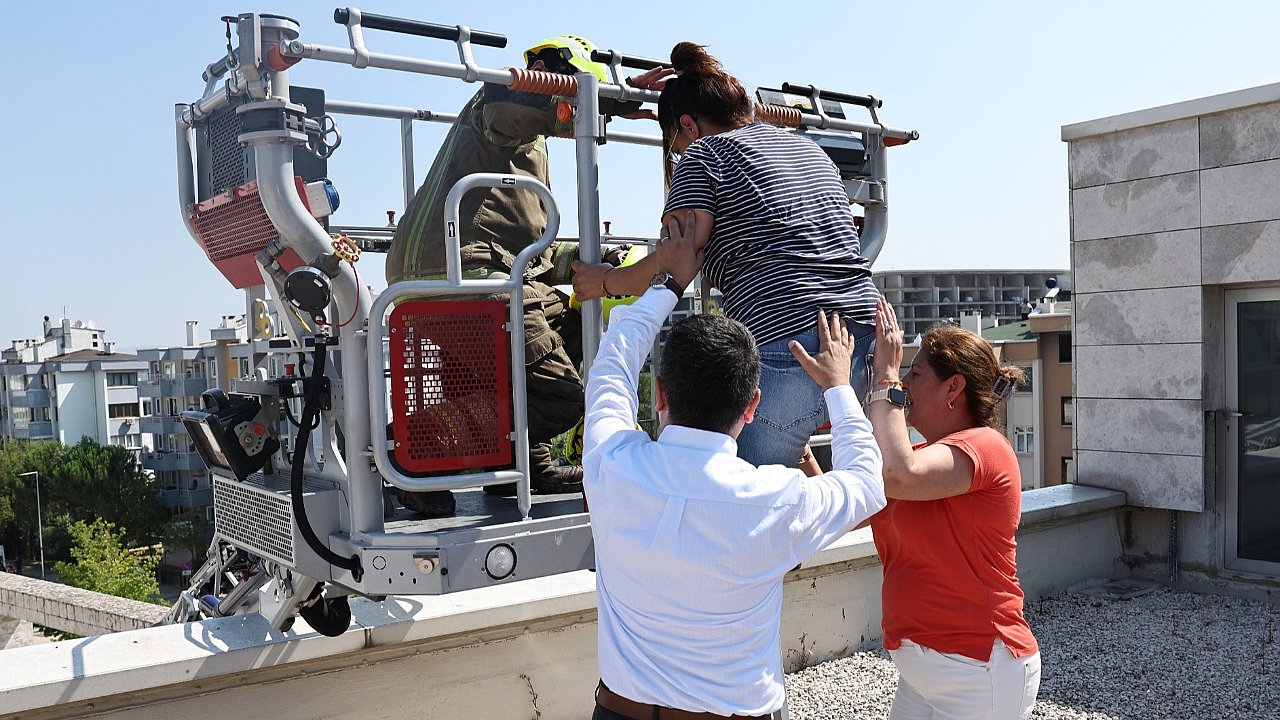 Nilüfer’de deprem ve yangın tatbikatı