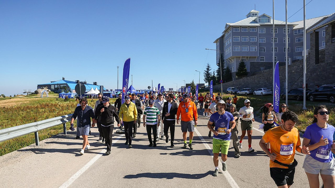 Uludağ'da maraton heyecanı