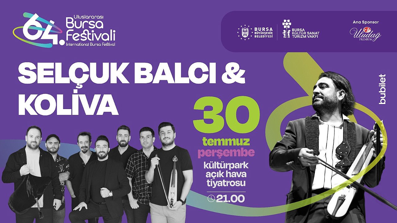 Uluslararası Bursa Festivali Murat Karahan konseriyle başlayacak